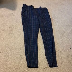 Rag & Bone Navy Plaid women's Pants